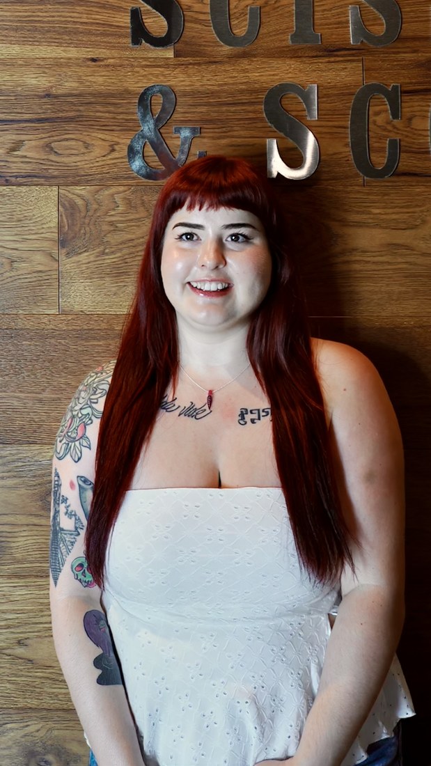 Kiersten, stylist at Scissors & Scotch Uptown Charlotte