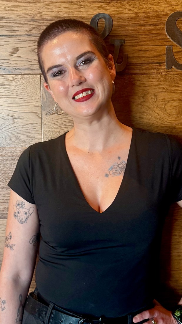 Megan, stylist at Scissors & Scotch Uptown Charlotte
